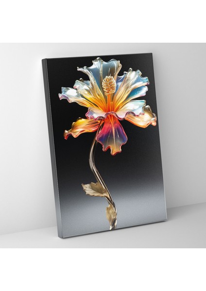 Gerçekçi Cam Heykel Kanvas Tablosu - Gerçekçi Cam Heykel Kanvas Duvar Sanatı