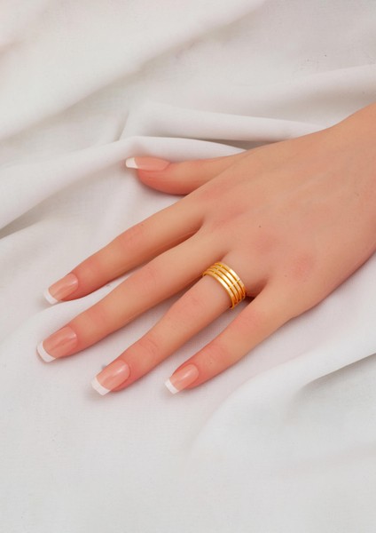 Ajda Altın Yüzük 4 Sıra 14 Ayar fiyatları