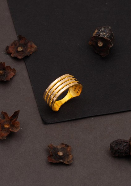 Ajda Altın Yüzük 4 Sıra 14 Ayar modelleri