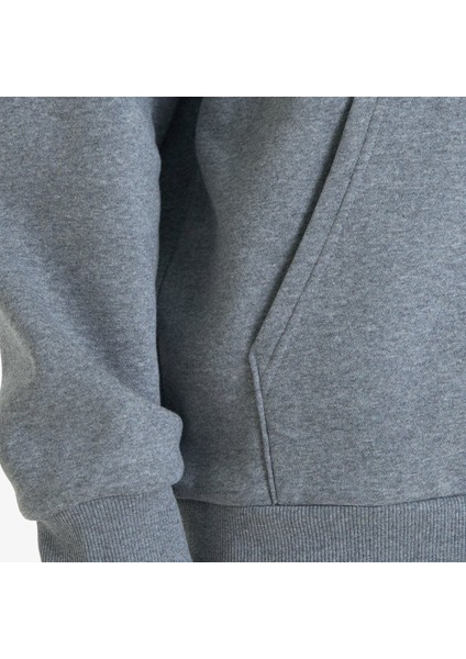 Rival Fleece FZ Hood Erkek Gri Sweatshirt.025