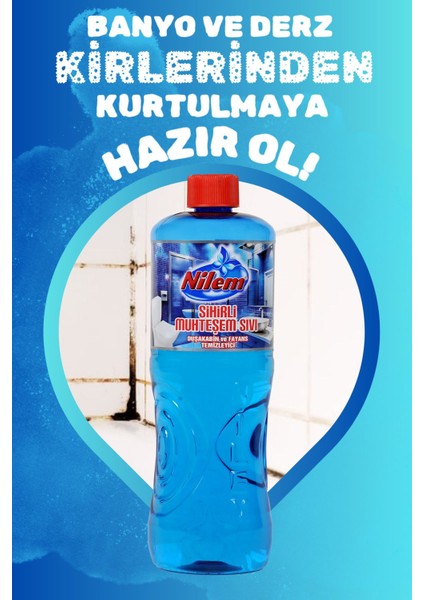 Sihirli Muhteşem Sıvı Duşakabin ve Fayans Temizleyici 1 lt fırsatları