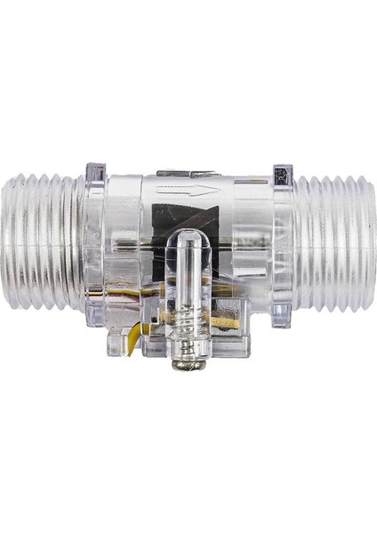YF-S201C G1/2 1-30L/DK 5-15V Şeffaf Su Akış Sensörü modelleri