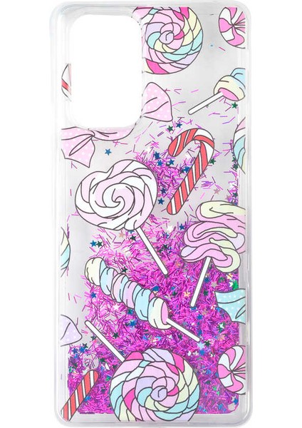 Xiaomi Redmi Note 10 Pro Kılıf Esnek Renekli Eğlenceli Kapak Marshmelo Silikon