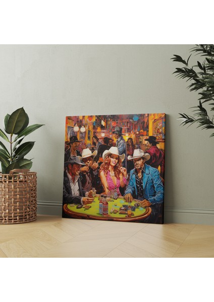 Canlı Salon Hikayeleri Kanvas Tablo fiyatları