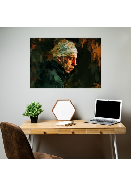 Vincent Van Gogh Kendi Portresi Kanvas Tablo - Van Gogh Kanvas Tablo Duvar Dekorasyonu modelleri