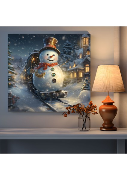 Yaramaz Kar Tanesi Kanvas Tablo Duvar Dekorasyonu - Kar Tanesi Hayalperestlik Kış Severler Duvar Dekorasyonu fiyatları