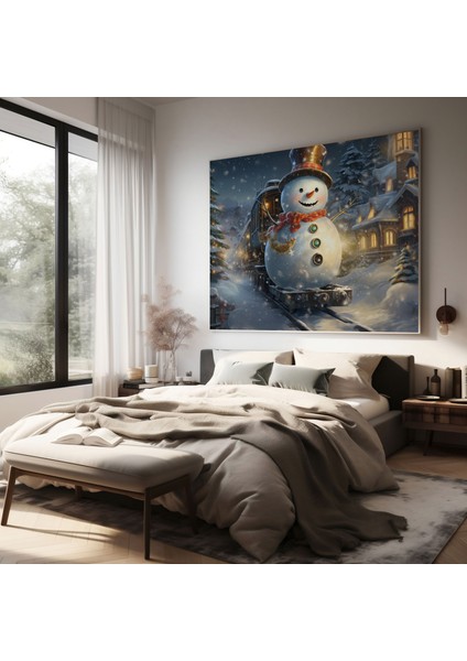 Yaramaz Kar Tanesi Kanvas Tablo Duvar Dekorasyonu - Kar Tanesi Hayalperestlik Kış Severler Duvar Dekorasyonu modelleri