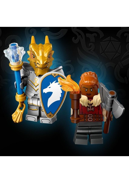 Minifigures Dungeons & Dragons 71047 Koleksiyonluk Fantastik Karakter Seti 9 Parça Hediyelik Oyuncak