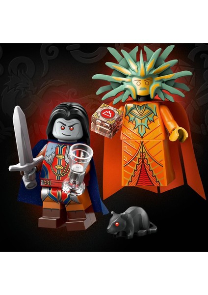 Minifigures Dungeons & Dragons 71047 Koleksiyonluk Fantastik Karakter Seti 9 Parça Hediyelik Oyuncak