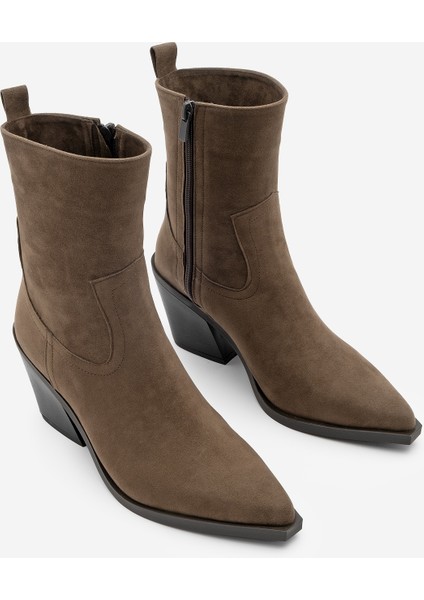 Kadın Western Bot Fetya Kahve indirimleri