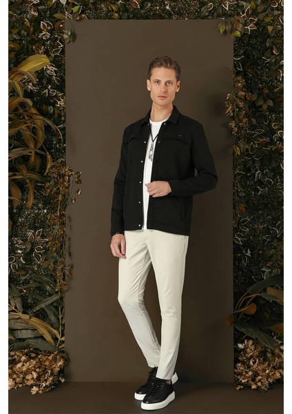 G 1562 Slim Fit Siyah Klasik Gömlek indirimleri