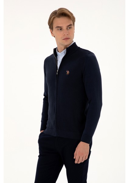 Erkek Lacivert Hırka (Triko) 50307800-VR033 modelleri