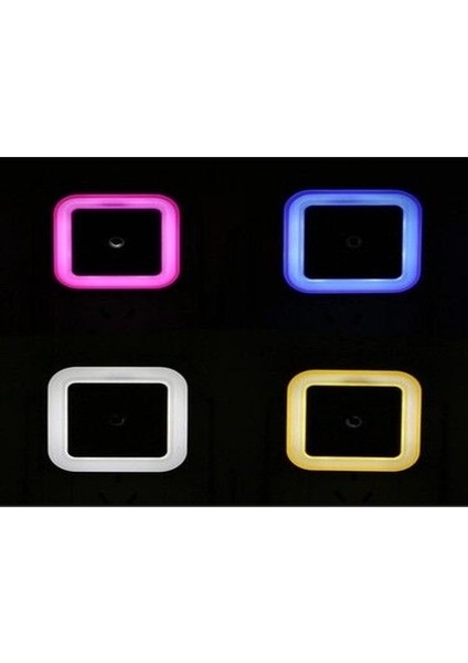 Sensörlü Gece Lambası Fişe Tak Çalıştır Karışık Renk LED Spot fiyatları