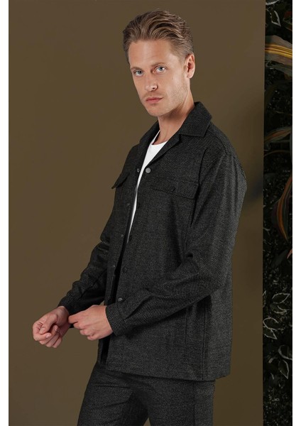 G 1560 Slim Fit Siyah Klasik Gömlek fırsatları