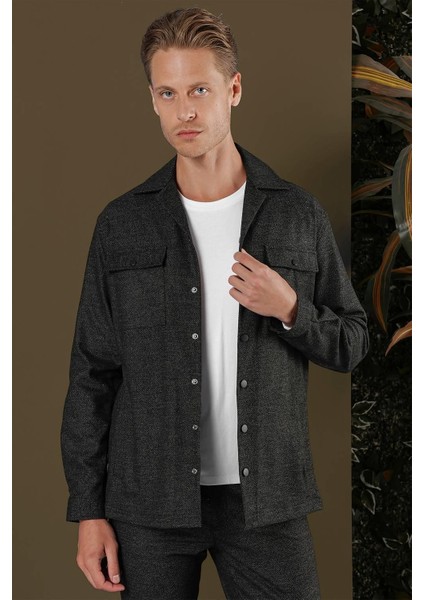 G 1560 Slim Fit Siyah Klasik Gömlek indirimleri