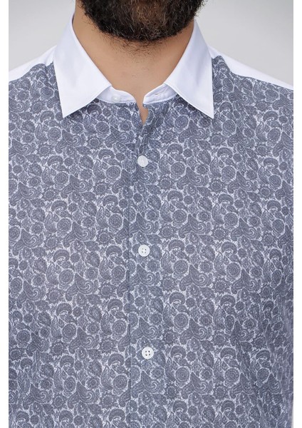 G 1481 Slim Fit Füme Spor Gömlek indirimleri