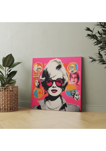 Warhol'un Ilham Aldığı Pop Art Montaj Kanvas Tablo Baskı fiyatları