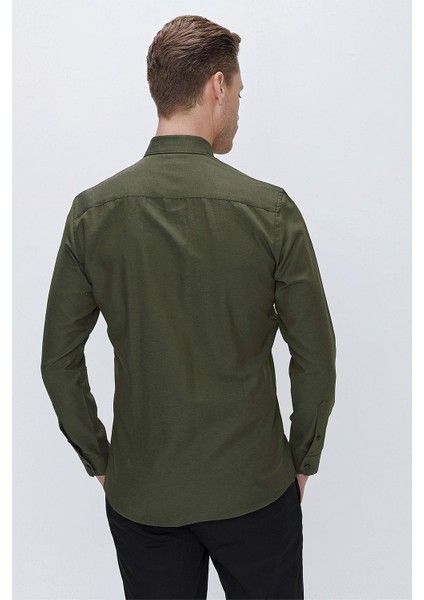 Gk 664 Slim Fit Nefti Klasik Gömlek indirimleri