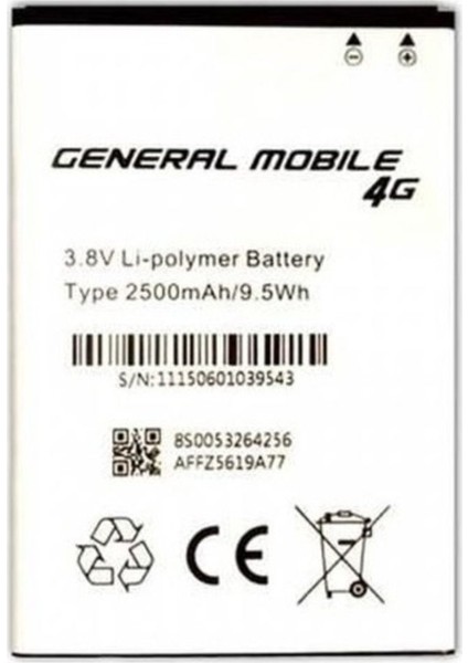 General Mobile Discovery GM5D Batarya Pil 2500 Mah