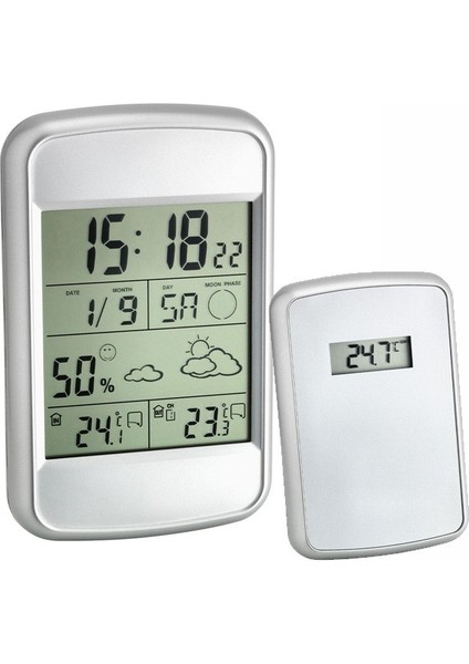 35.1123 ´look´ Hava Tahminli Iç Sıcaklık ve Nem, Dış Sıcaklık Ölçer