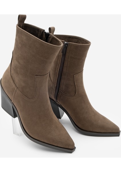 Kadın Western Bot Fetya Kahve