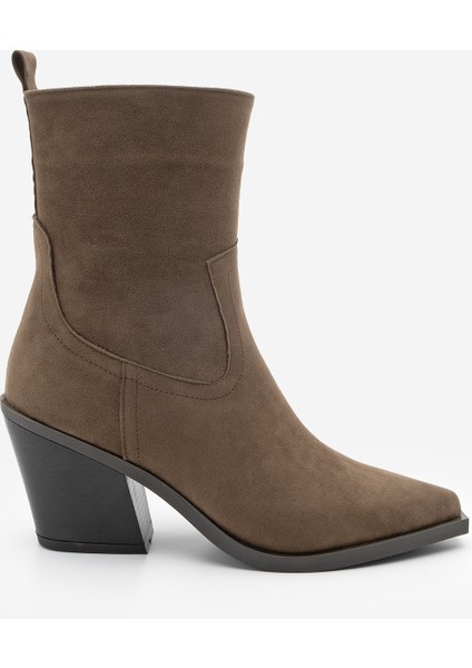 Kadın Western Bot Fetya Kahve modelleri