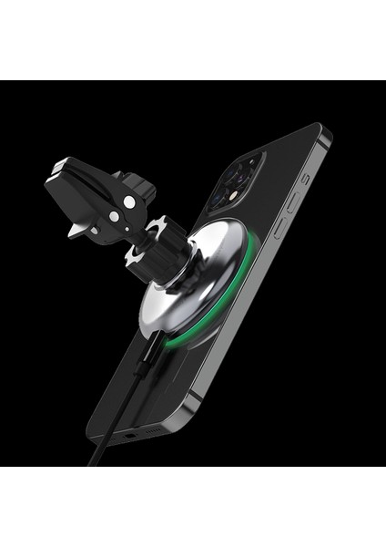 IX-CC016 15W Kablosuz Magsafe Araç Şarj Cihazı ve Telefon Tutucu fırsatları