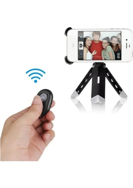 Bluetooth Uzaktan Kumanda, Pilli Tüm Telefonlara Uyumlu Kolay Video, Selfie ve Fotoğraf Çekme fiyatları