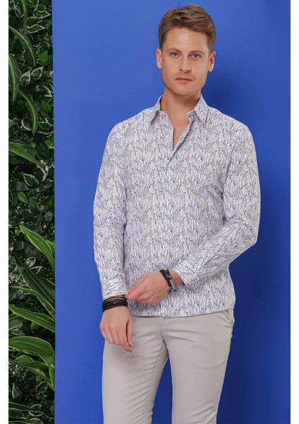 G 1540 Slim Fit Beyaz Klasik Gömlek fiyatları