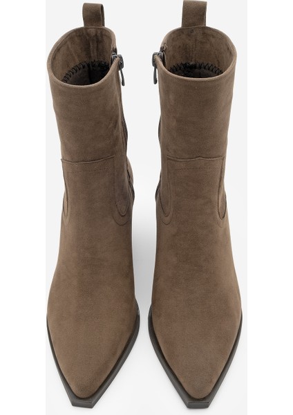 Kadın Western Bot Fetya Kahve