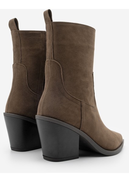 Kadın Western Bot Fetya Kahve