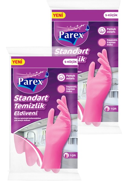 Standart Eldiven Küçük Boy 2' Li Paket