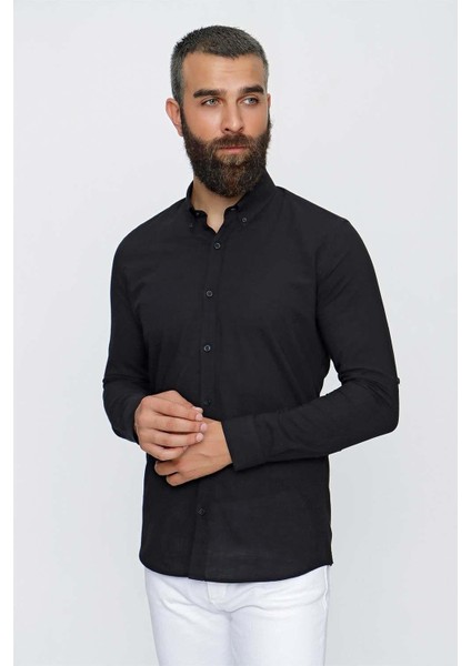 Gk 633 Siyah Klasik Gömlek fiyatları