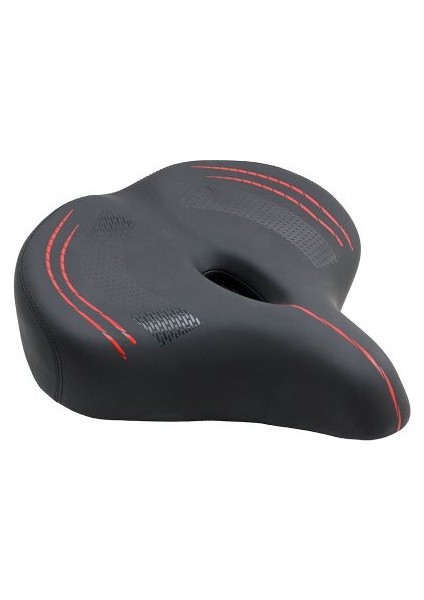 Ultra Rahat Süper Geniş Oturak Sele - E-Bike, Elostemerli, Comfort, Double Line, Hava Kanallı