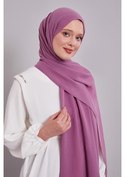 Leylak Düz Aerobin Şal modelleri