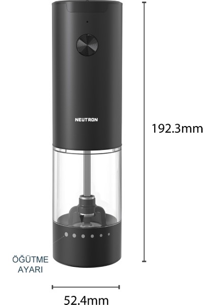 NTL-PG-03 Elektrikli Tekli Baharat Öğütücü modelleri