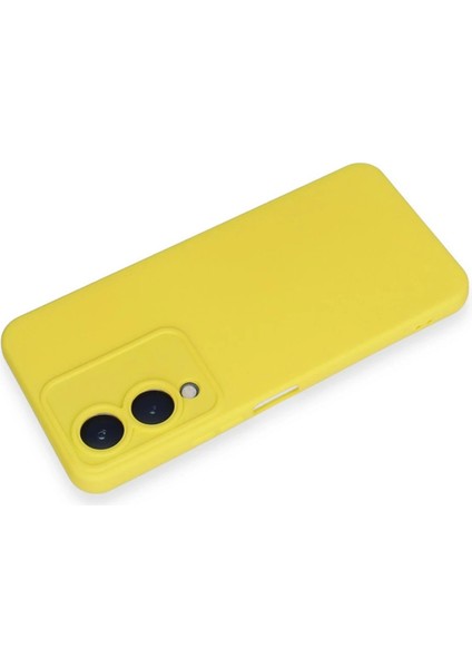 Vivo Y17S Kılıf Nano Içi Kadife Silikon - Sarı - ASOY3389-2529 modelleri
