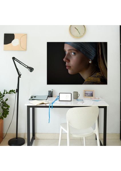 Rembrandt Kadın Inci Küpeli Tablo Sanatı - Ev Dekorasyonu Duvar Dekorasyonu Kanvas Tablo modelleri