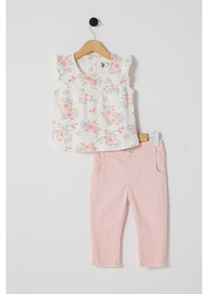 U.s. Polo Assn. Kız Bebek Takım