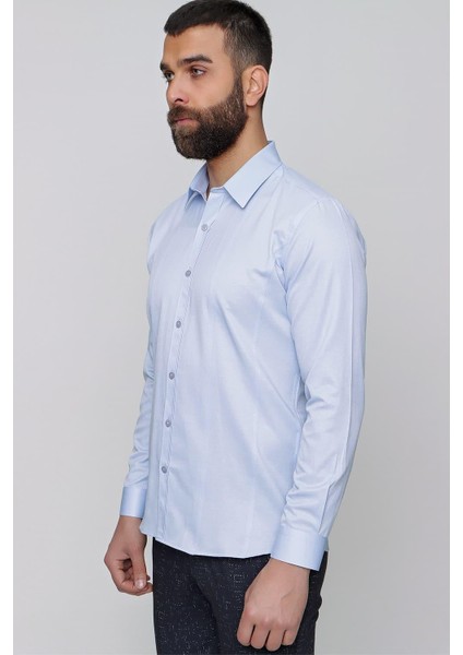 Gk 634 Mavi Klasik Gömlek fiyatları
