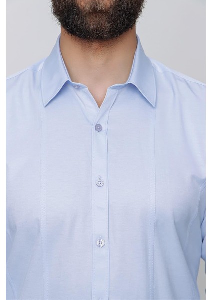 Gk 634 Mavi Klasik Gömlek fırsatları