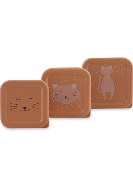 Mrs.cat 3lü Atıştırmalık Kabı