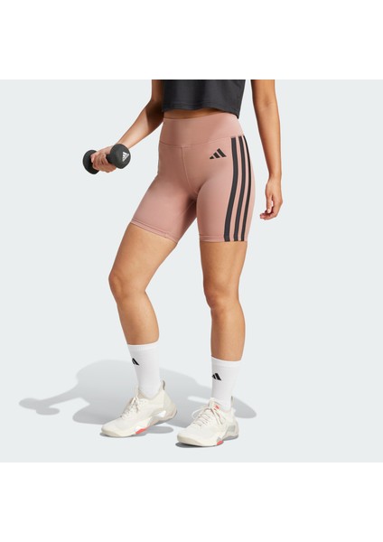 Performance JN5697 Optime Essentials 3-Stripes Short Leggings