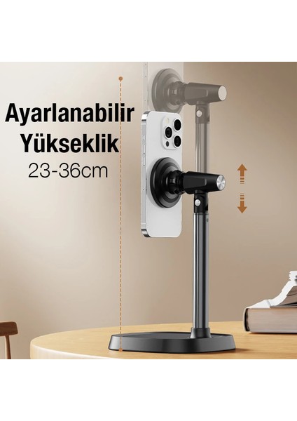 Ally T8-Ma1 Masa Üstü Magsafe Telefon TUTUCU-(1903) - ASOY8219-2431 fırsatları