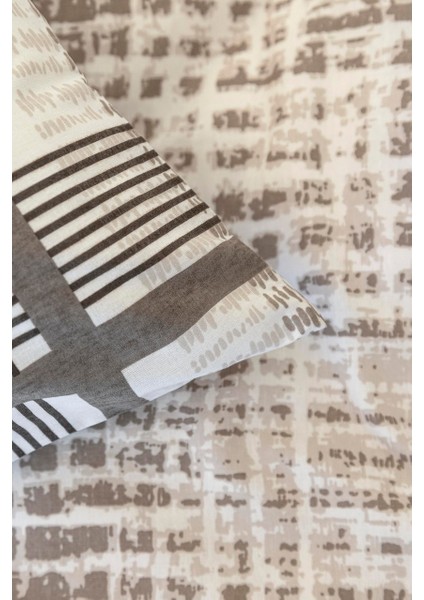 % 100 Pamuk Ranforce Çift Kişilik Nevresim Takımı Foster Sabre (Havlu Hediyeli) fırsatları