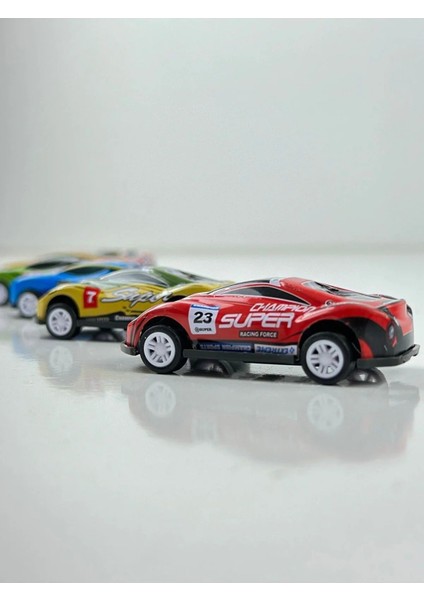 Toys 10'lu Metal Gövdeli Hot Wheels Model Oyuncak Araba Seti Çeşitli Renk ve Desenlerde