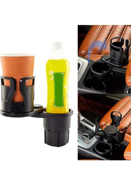 Ally 360° Döndürülebilir Araç Bardaklık 2li Araç Içecek Tutacağı Braketi- - ASOY3979-784