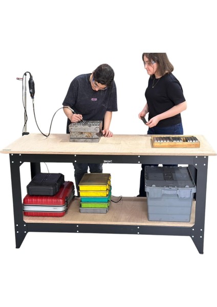 IronCraft Modüler Atölye Çalışma Tezgahı indirimleri