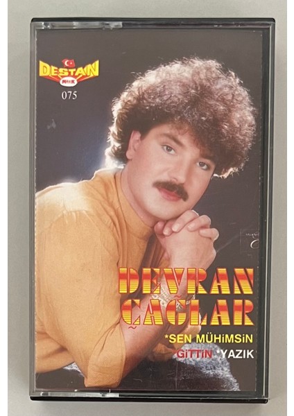 Devran Çağlar Sen Mühimsin - Gittin - Yazık Destan Alman Baskı Kaset (Orjnal Dönem Alman Baskı Kaset)