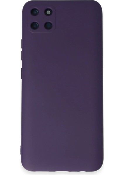 Realme C11 Kılıf Nano Içi Kadife Silikon - Mor - ASOY1559-1819